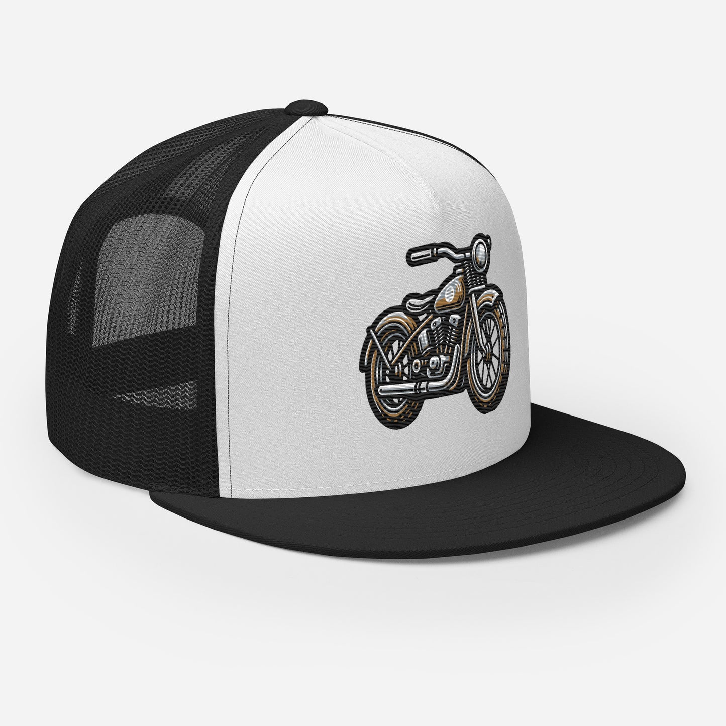 Trucker-Cap "Mororcycle"-Stick Patch