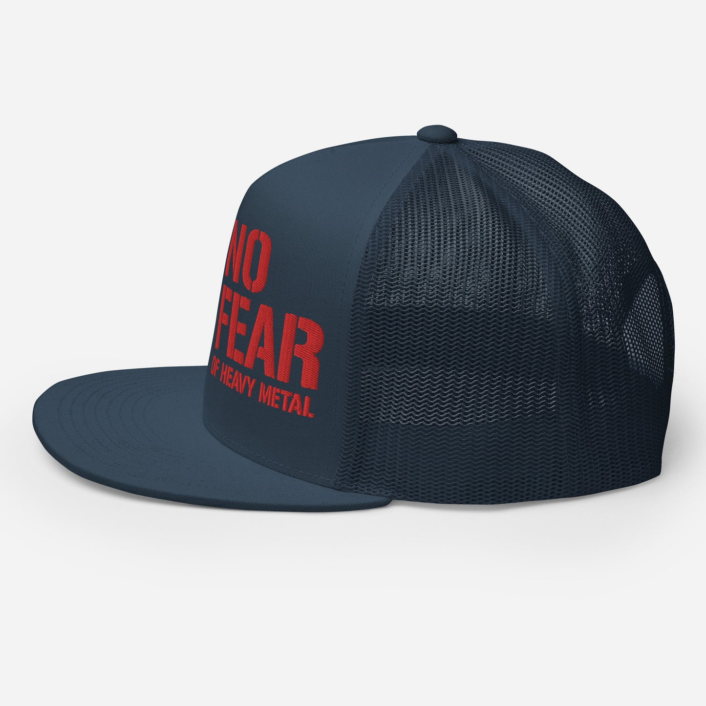 Trucker-Cap "No Fear of Heavy Metal"