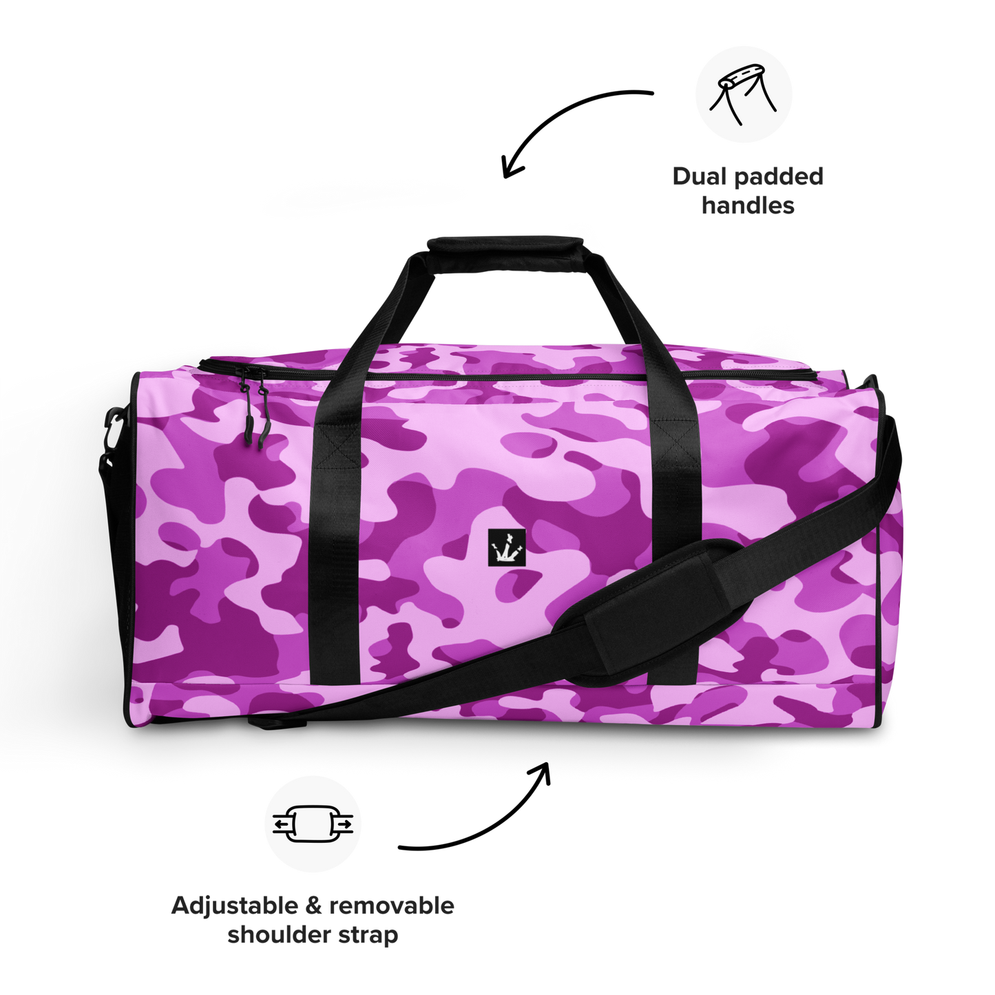 Sporttasche "Pink Camouflage"