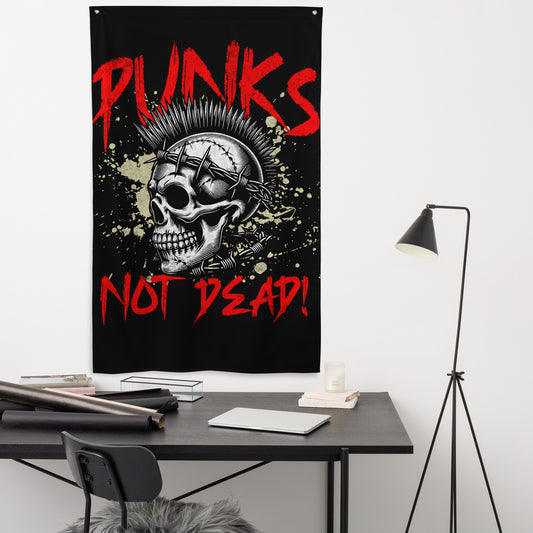 Flag "Punks not dead"