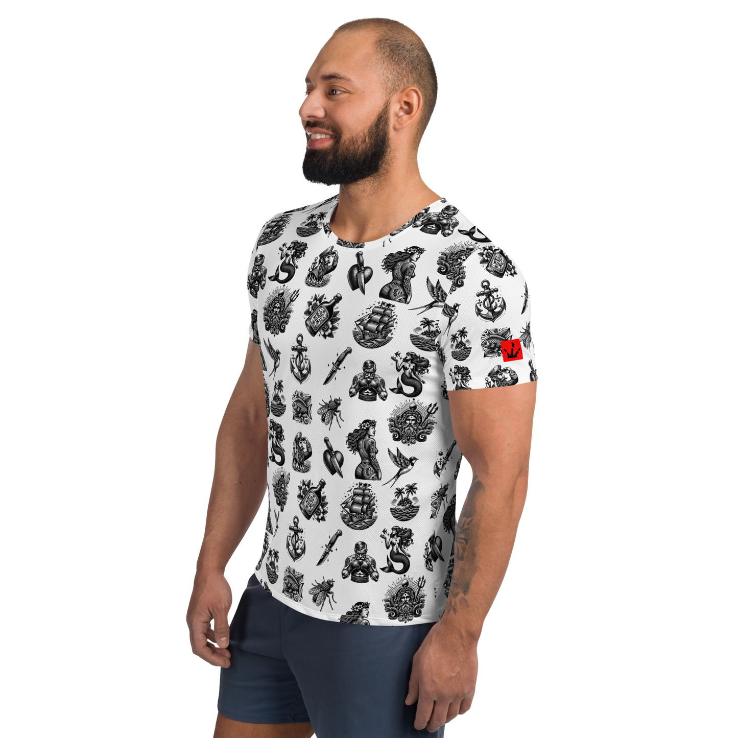 Sport-T-Shirt "Seaman Tattoos"