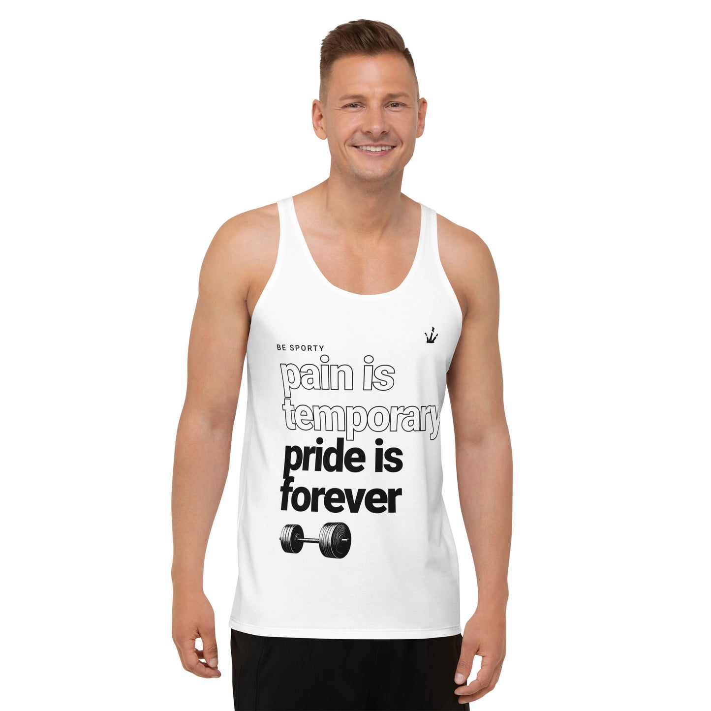 Tank-Top "Be sporty"