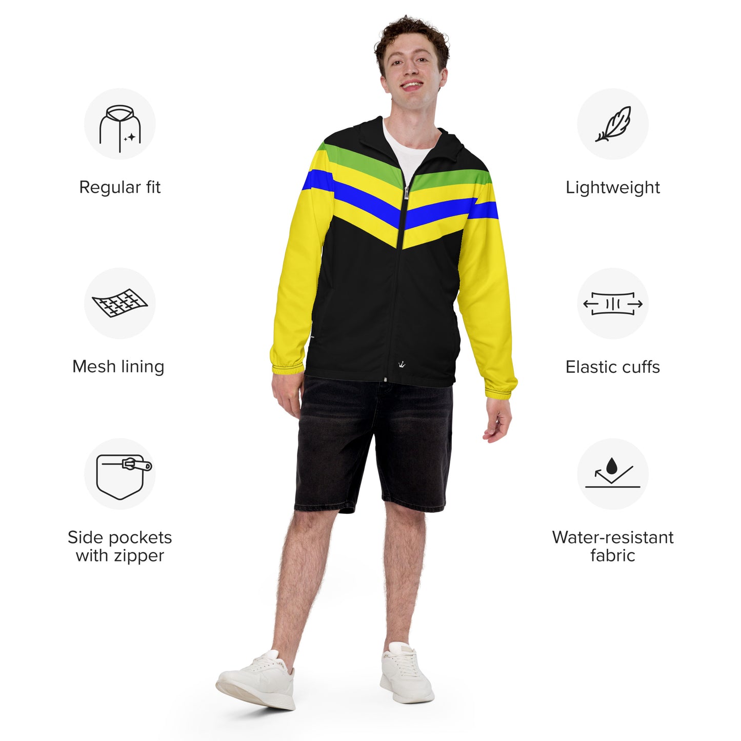 Windbreaker "Colors of the 80´s"