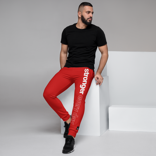 Jogginghose "Be sporty - Stronger every day" RED