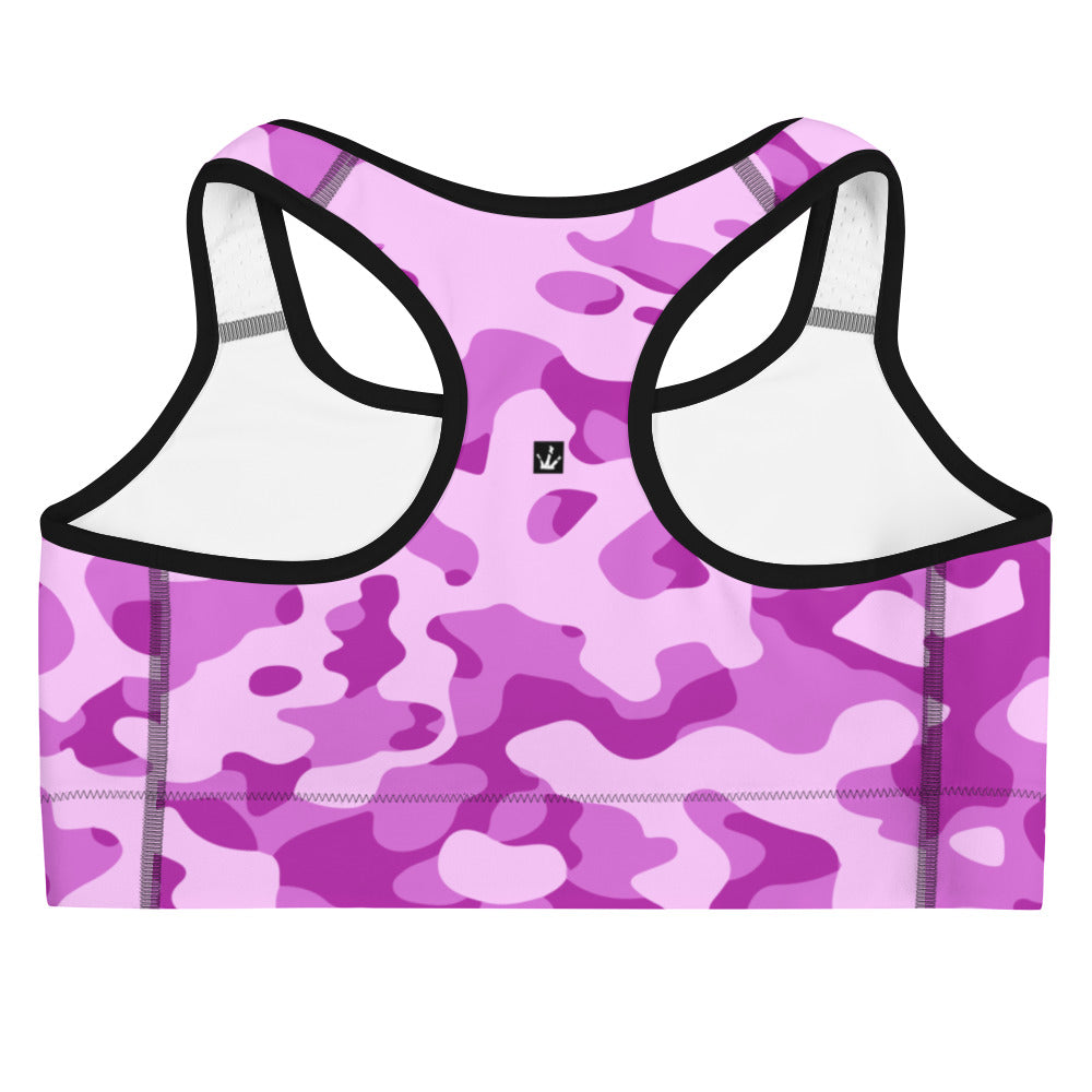 Sport-Bra "Pink Camouflage"