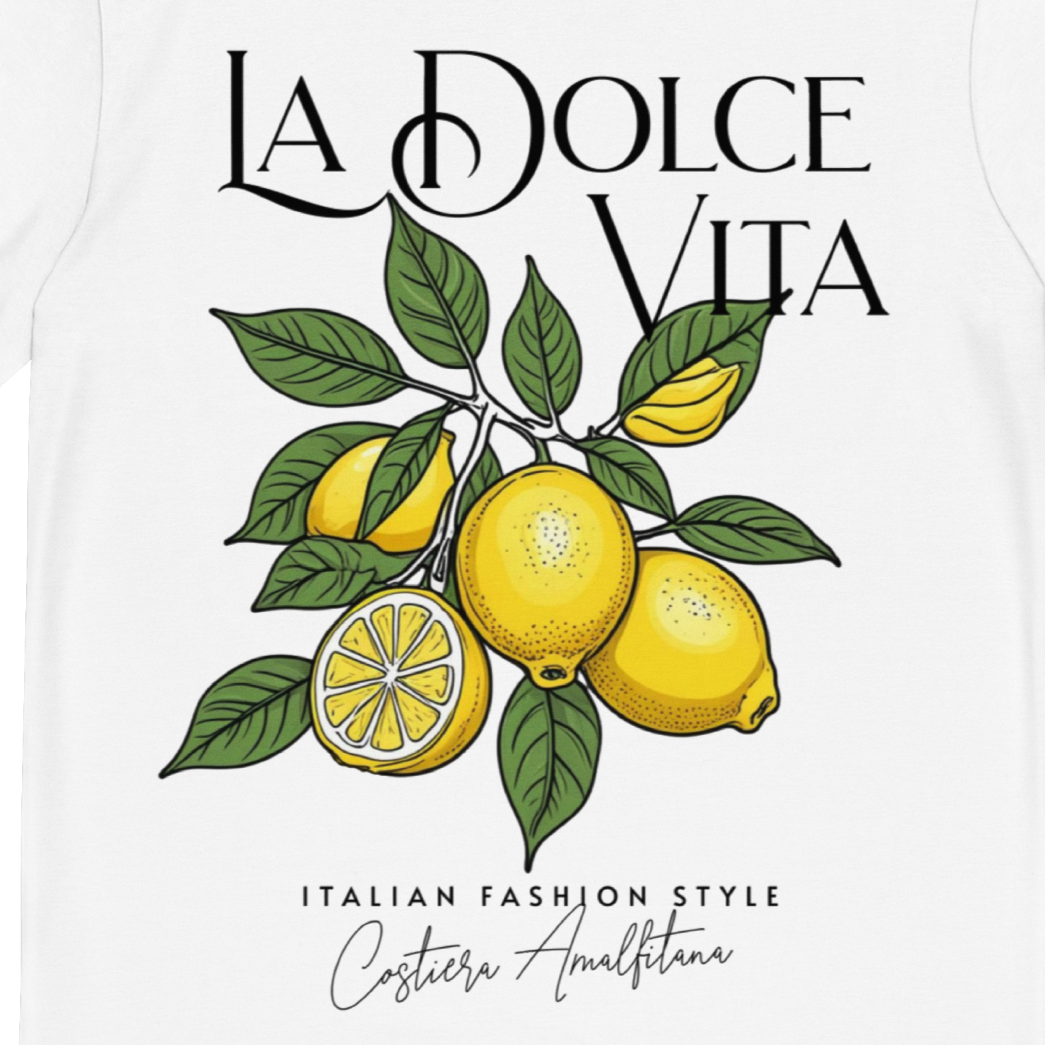 T-Shirt-Kleid "La dolce vita"