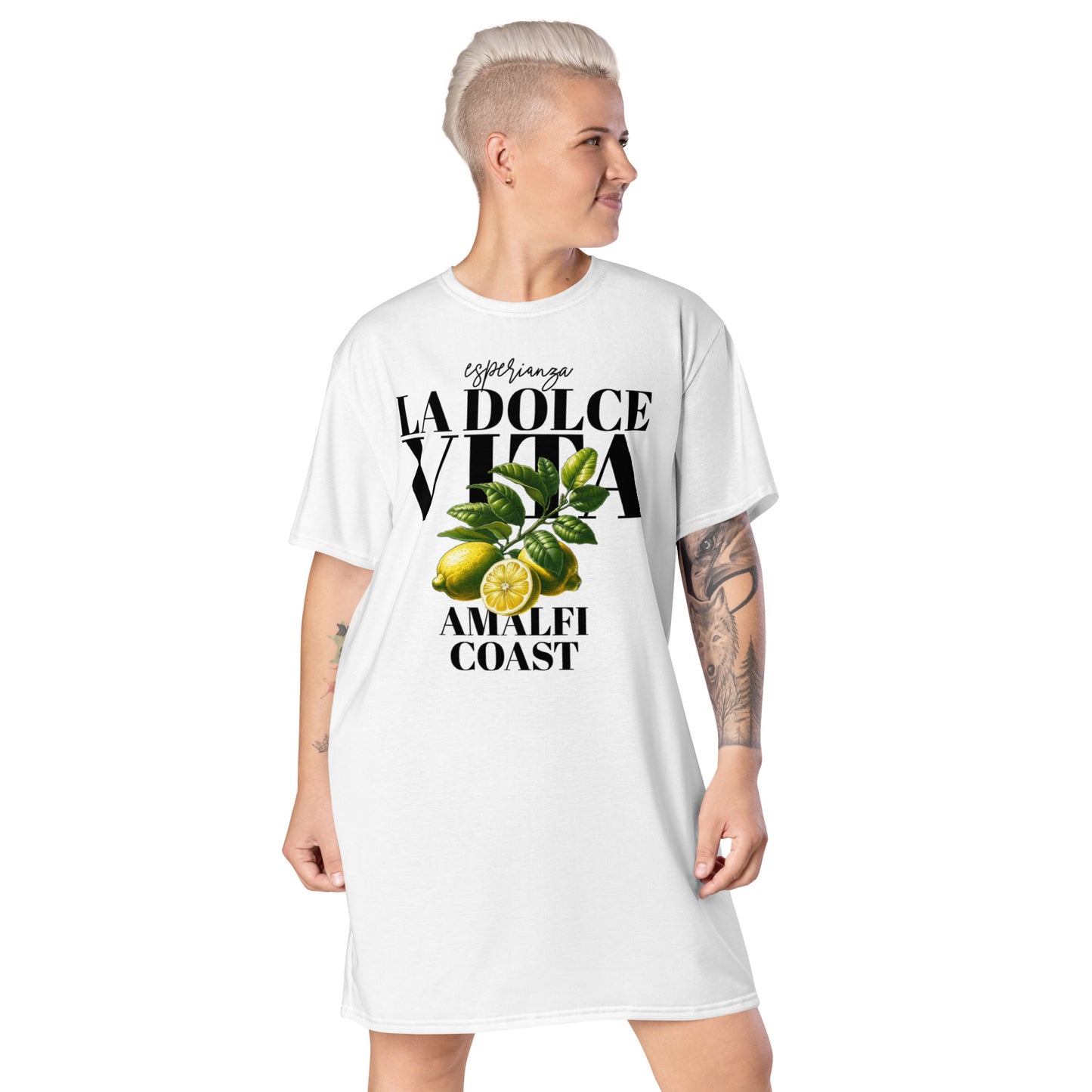 T-Shirt-Kleid "La dolce vita"