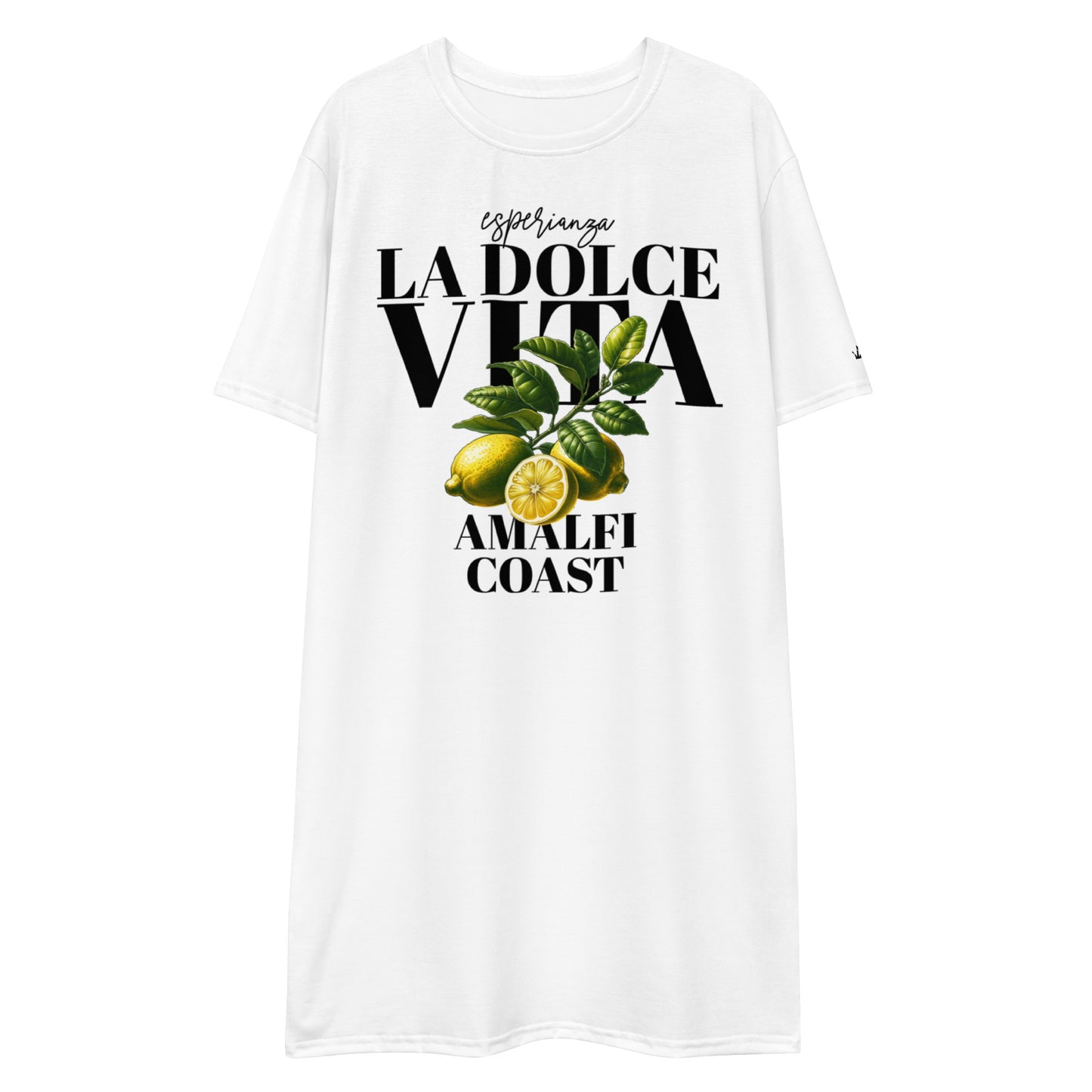 T-Shirt-Kleid "La dolce vita"