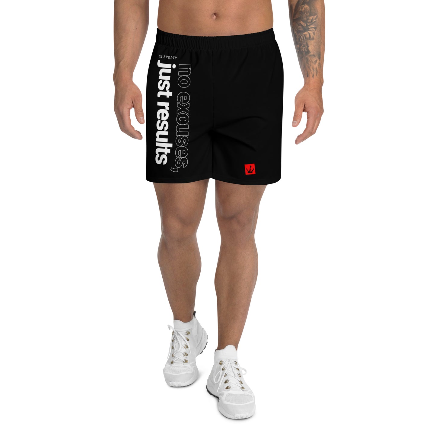 Sport-Shorts "Be sporty" BLACK