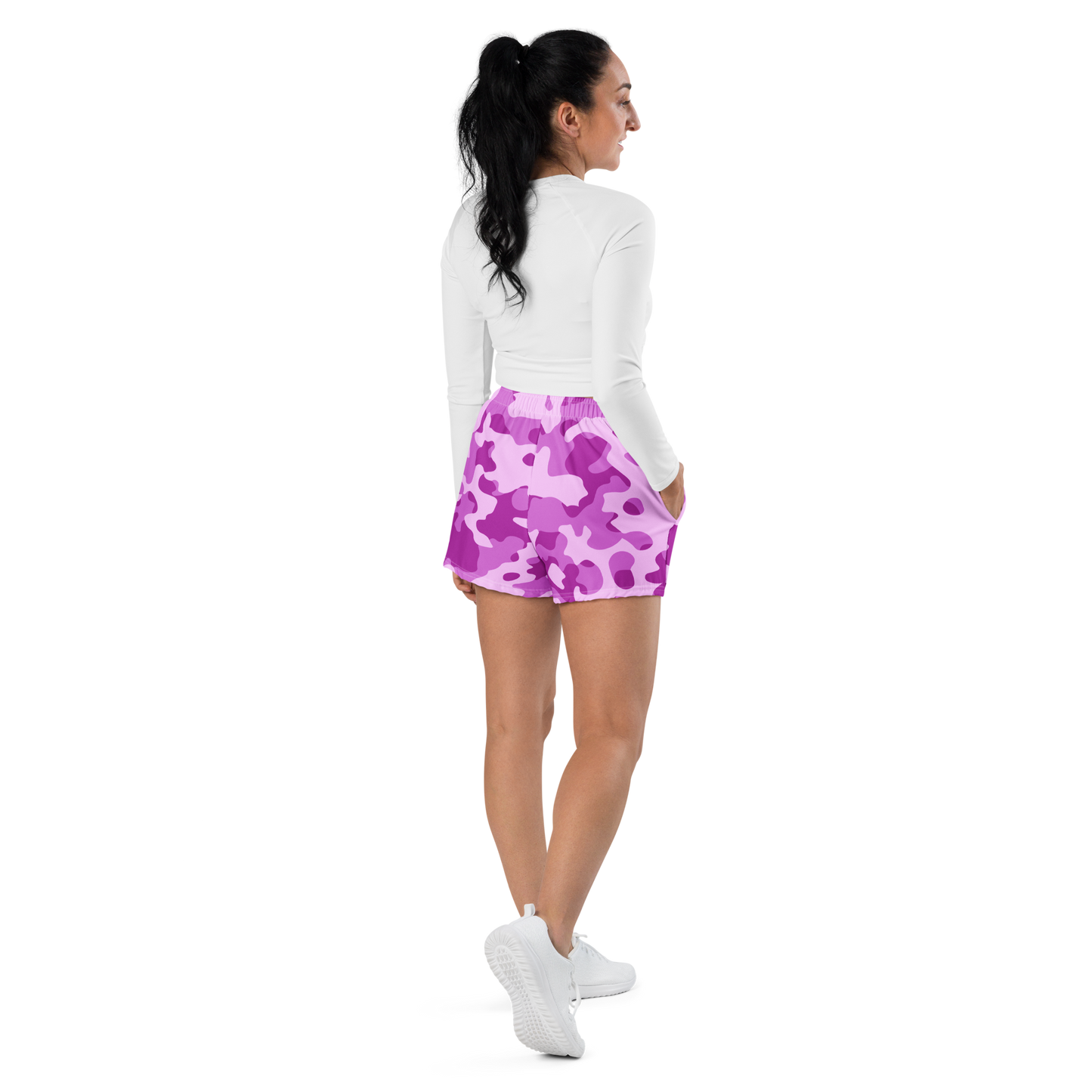 Sport-Shorts "Pink Camouflage"