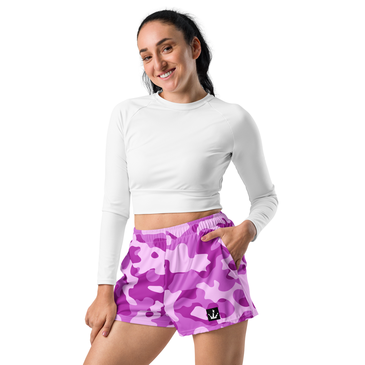 Sport-Shorts "Pink Camouflage"