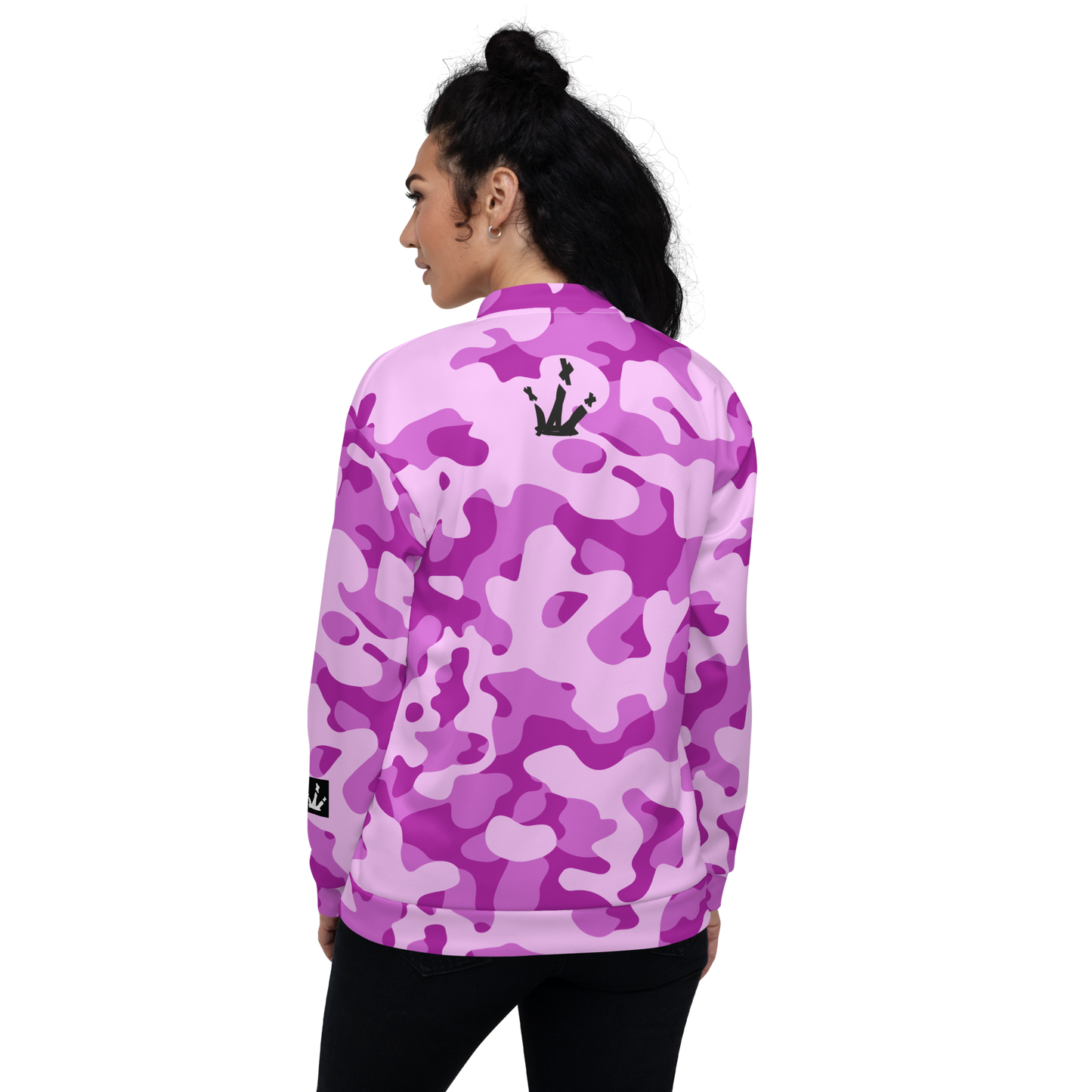 Bomberjacke "Pink Camouflage"