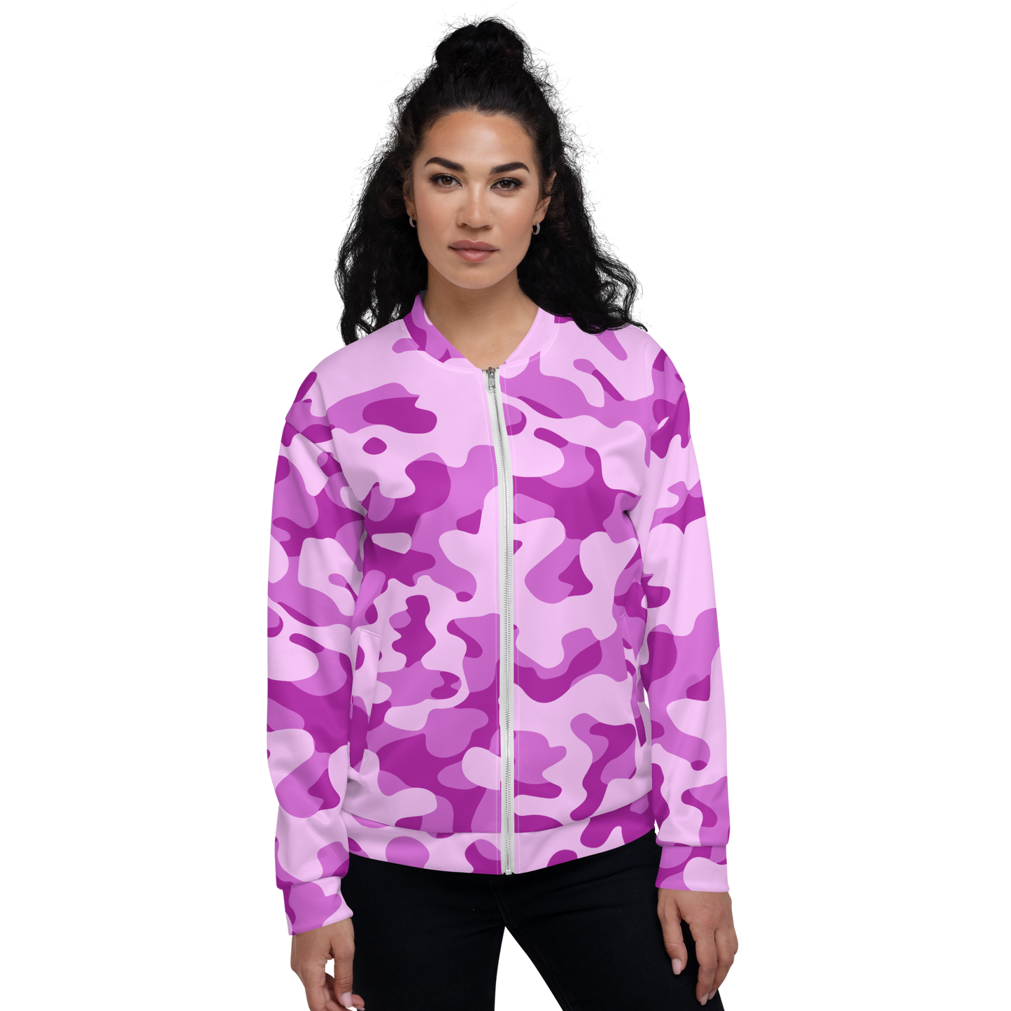 Bomberjacke "Pink Camouflage"