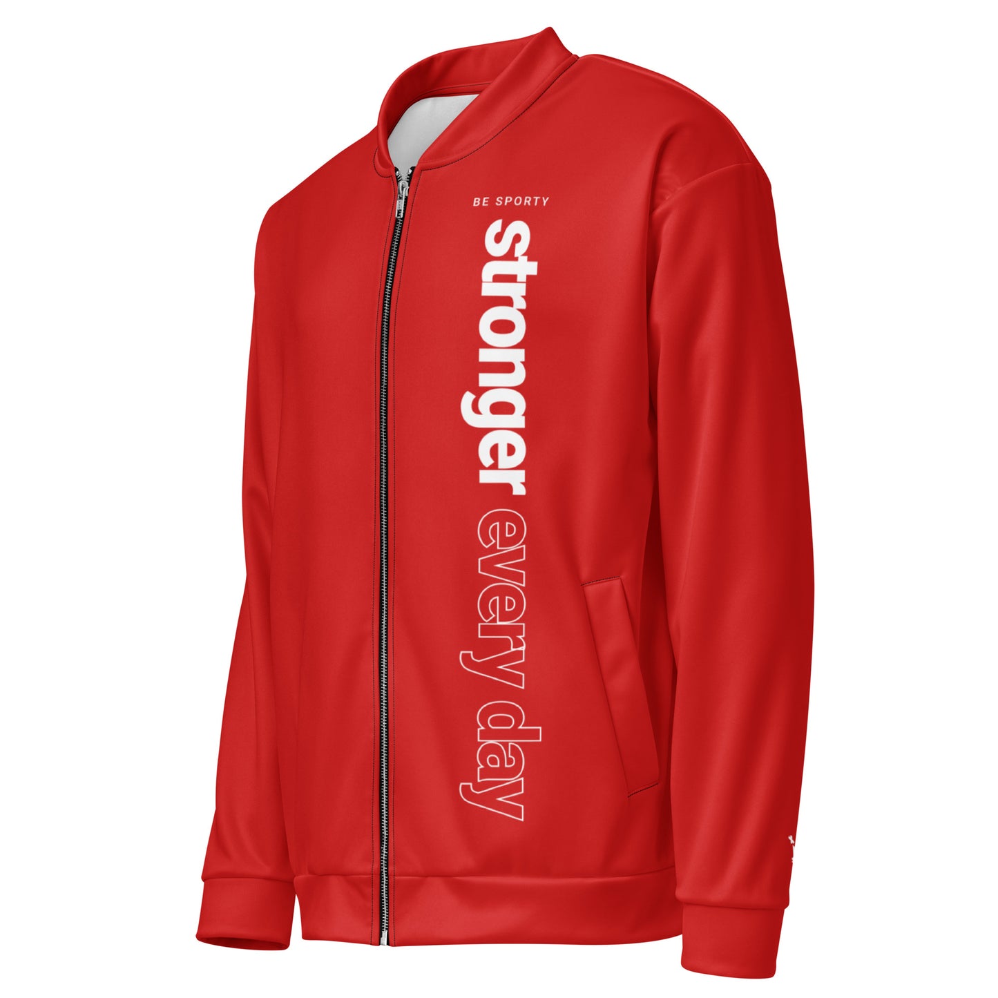 Sport Bomberjacke "Be sporty - Stronger every day"