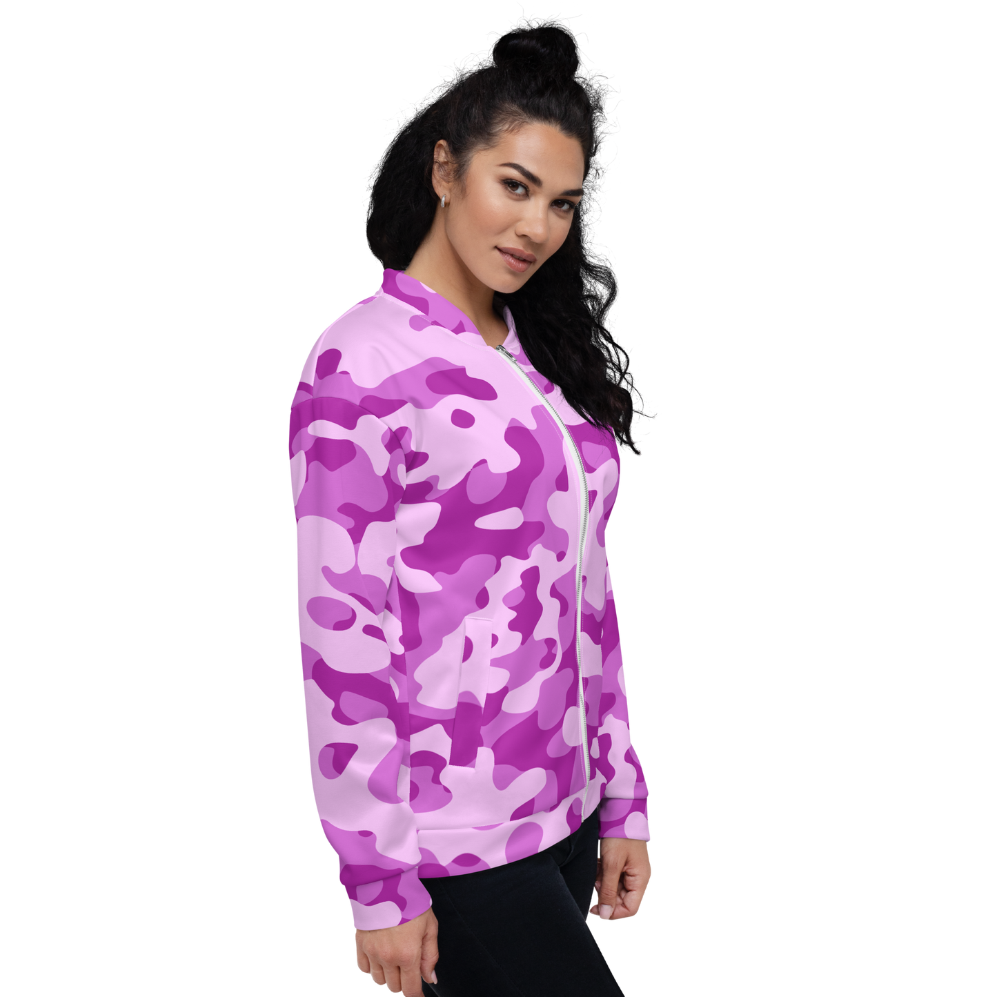 Bomberjacke "Pink Camouflage"