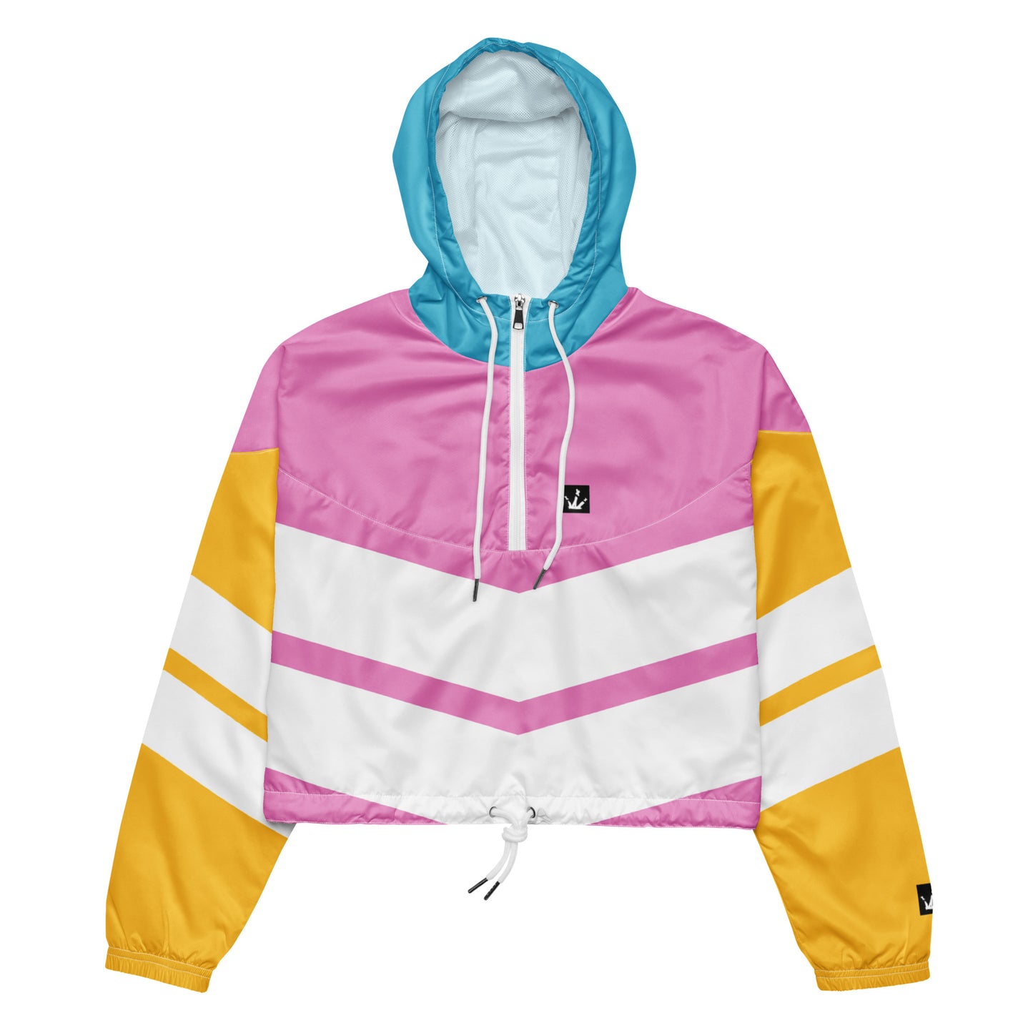 Bauchfreier Windbreaker "Colors of the 80´s"