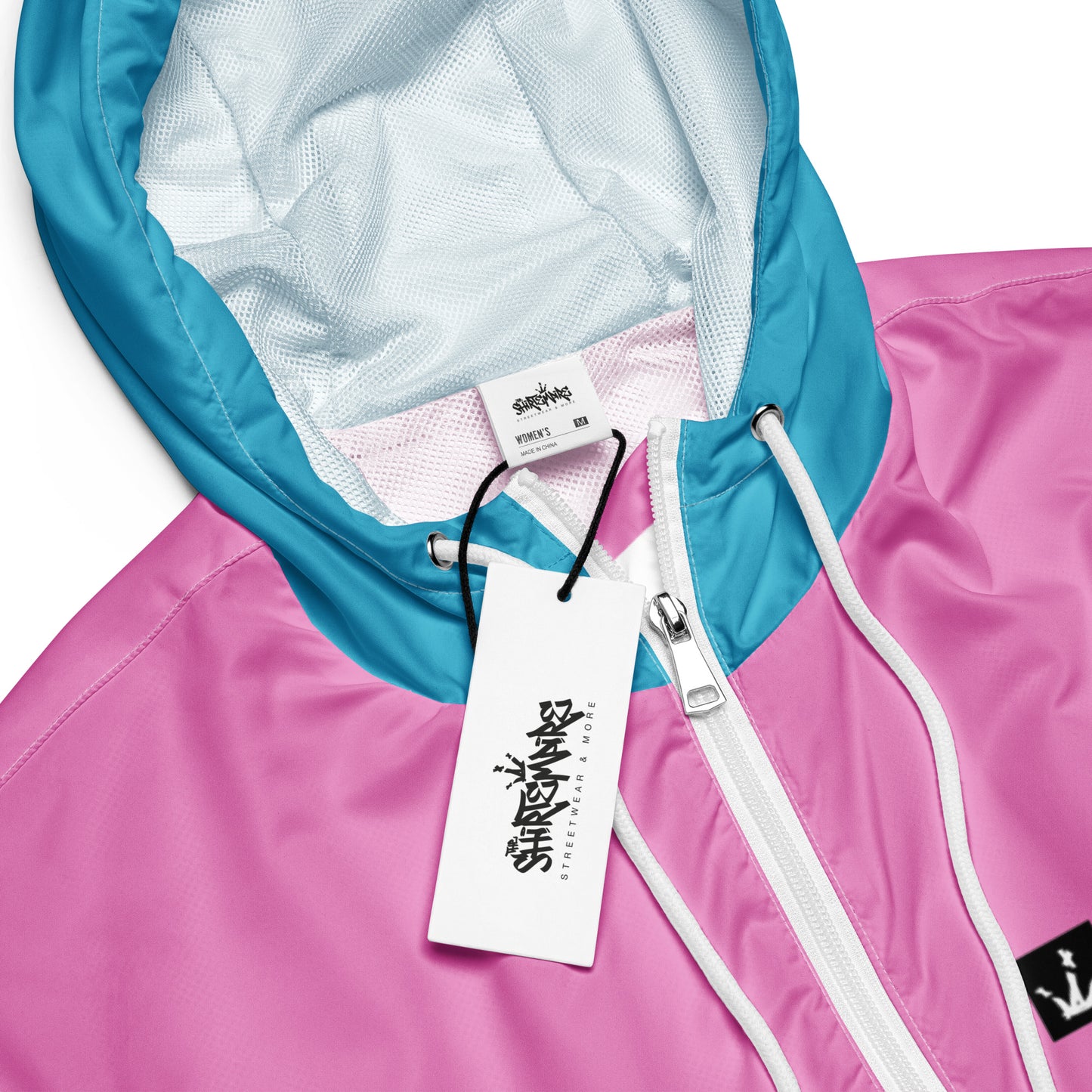 Bauchfreier Windbreaker "Colors of the 80´s"