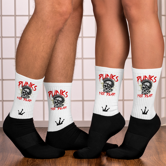 Socken "Punks not dead"