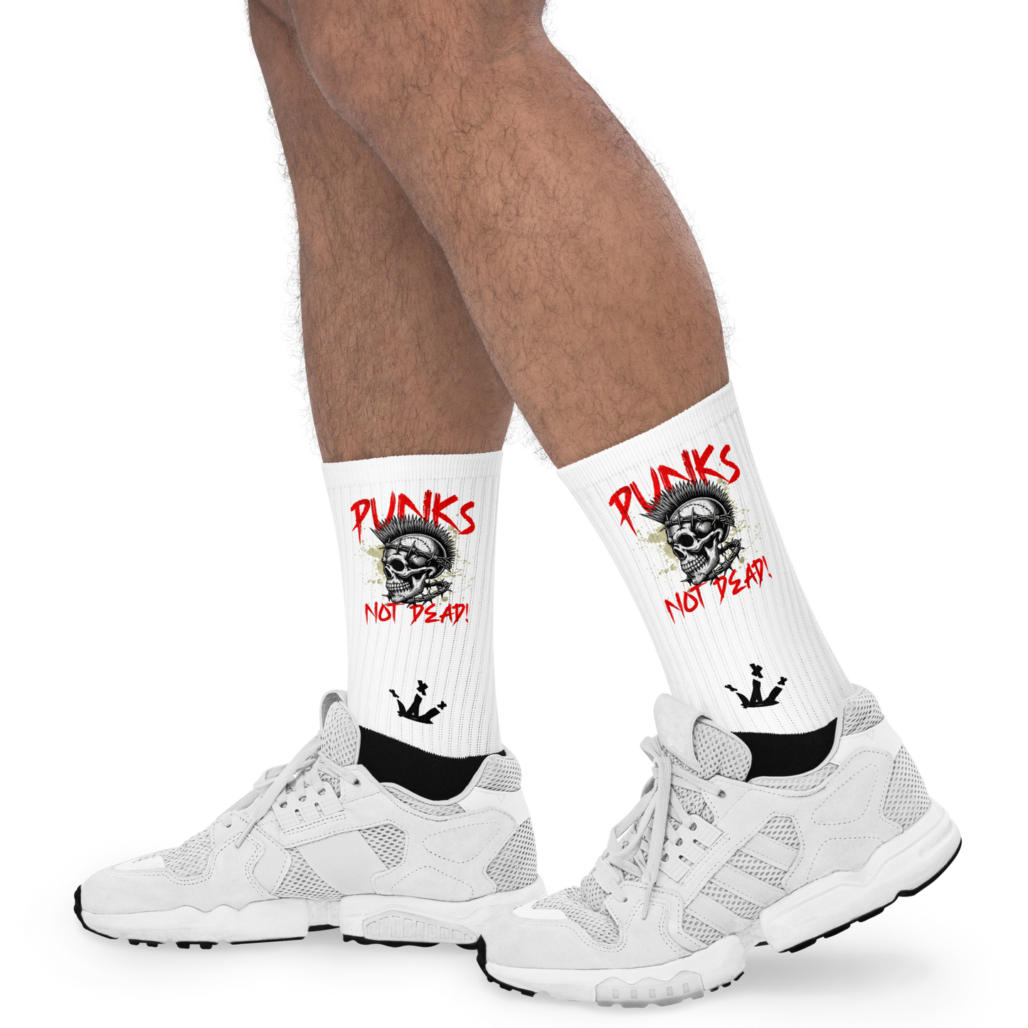 Socken "Punks not dead"