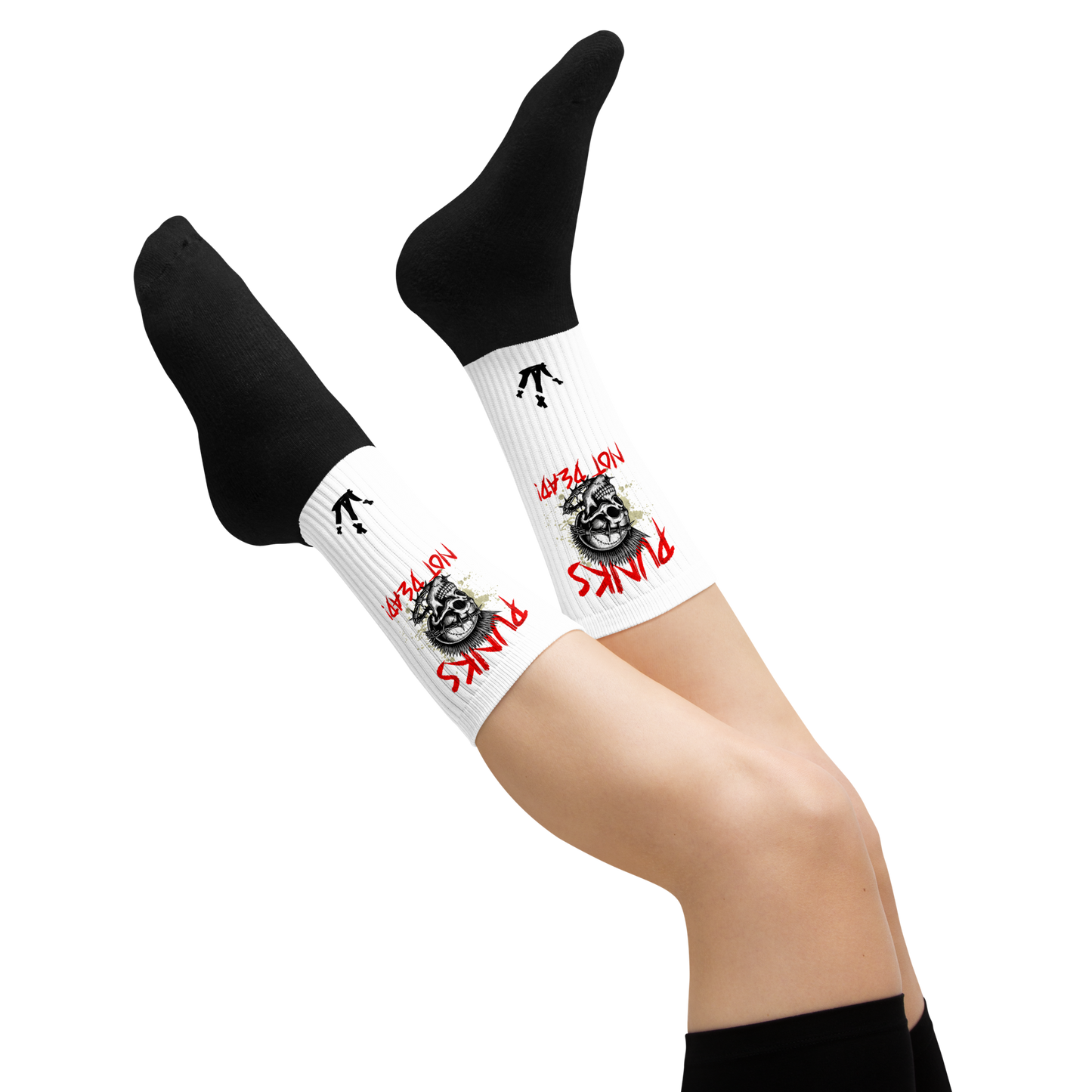 Socken "Punks not dead"