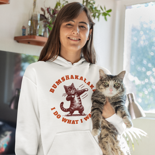 Hoodie "Bumshakalaka Cat"