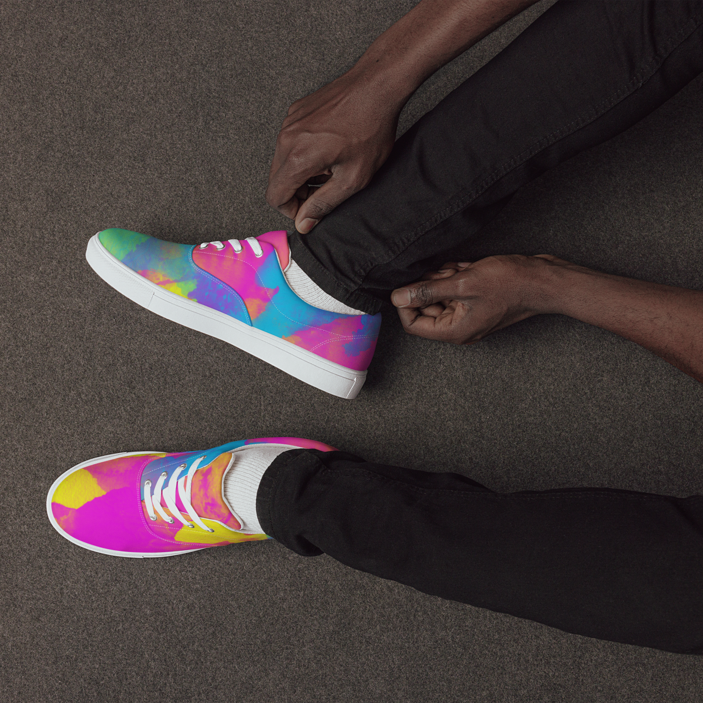 Canvas-Schuhe "Color Splash"