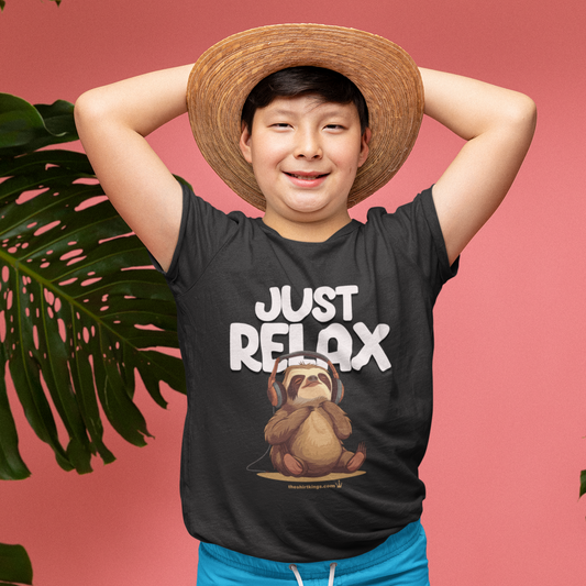 T-Shirt "Faultier Just Relax"