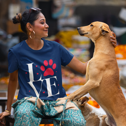 T-Shirt "Dog Love"