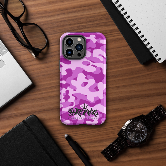 iPhone® Hardcase "Pink camouflage"