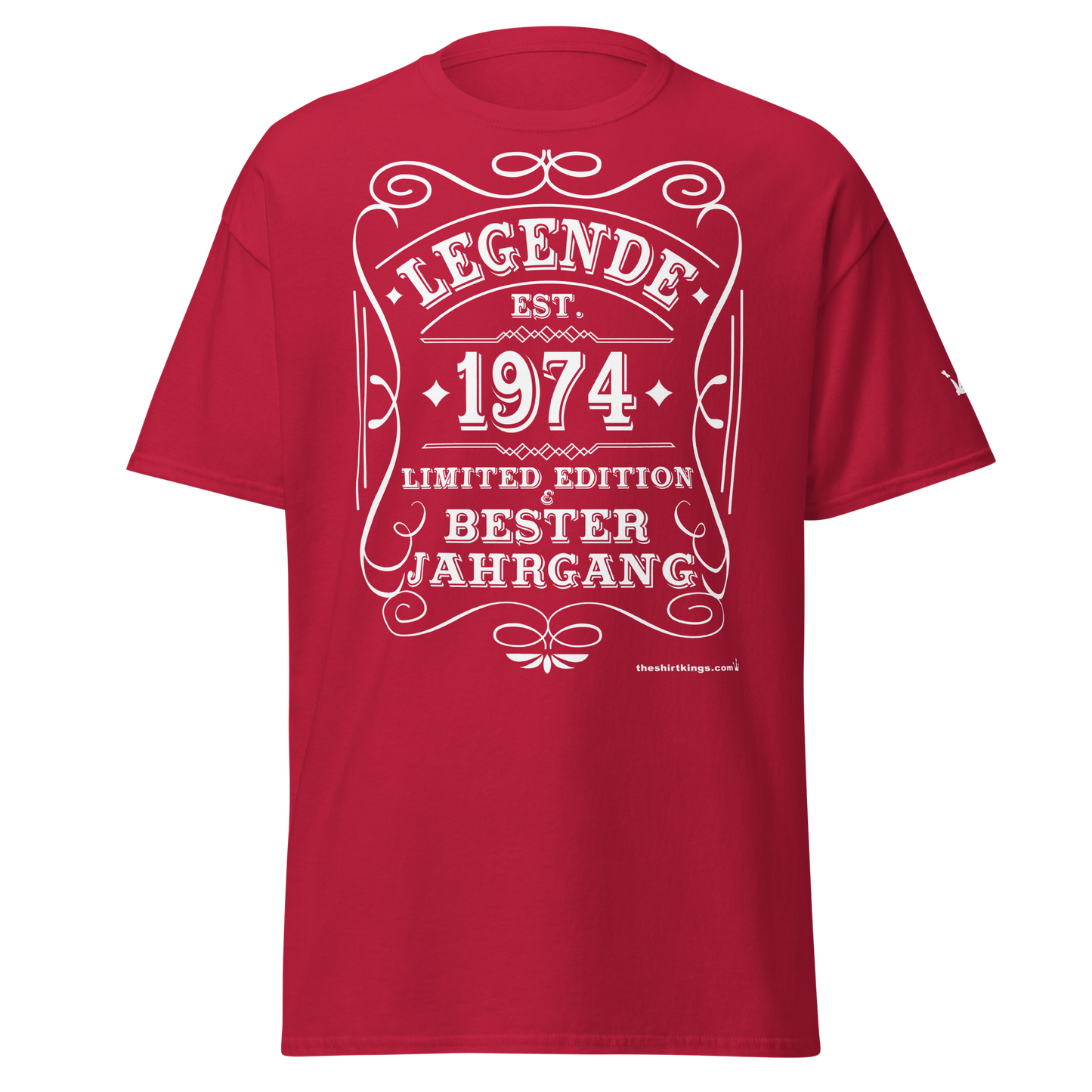 T-Shirt "Legende st. 1974"