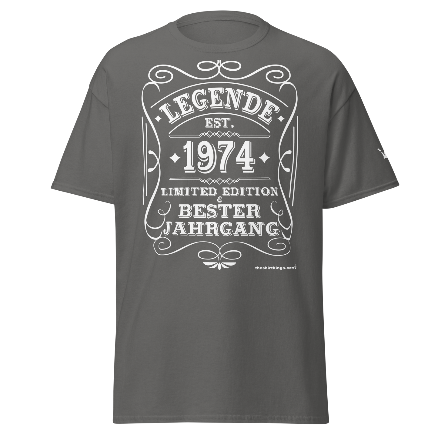 T-Shirt "Legende st. 1974"