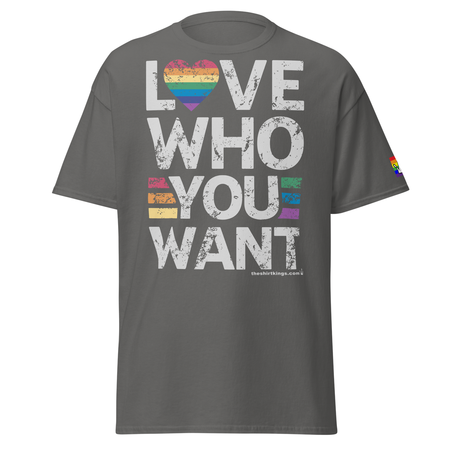 T-Shirt "Love who you want"