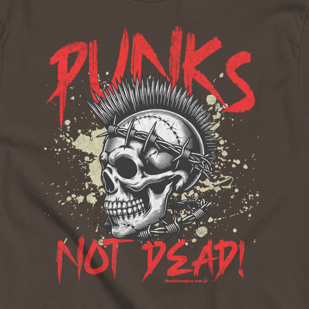 T-Shirt "Punks not dead"