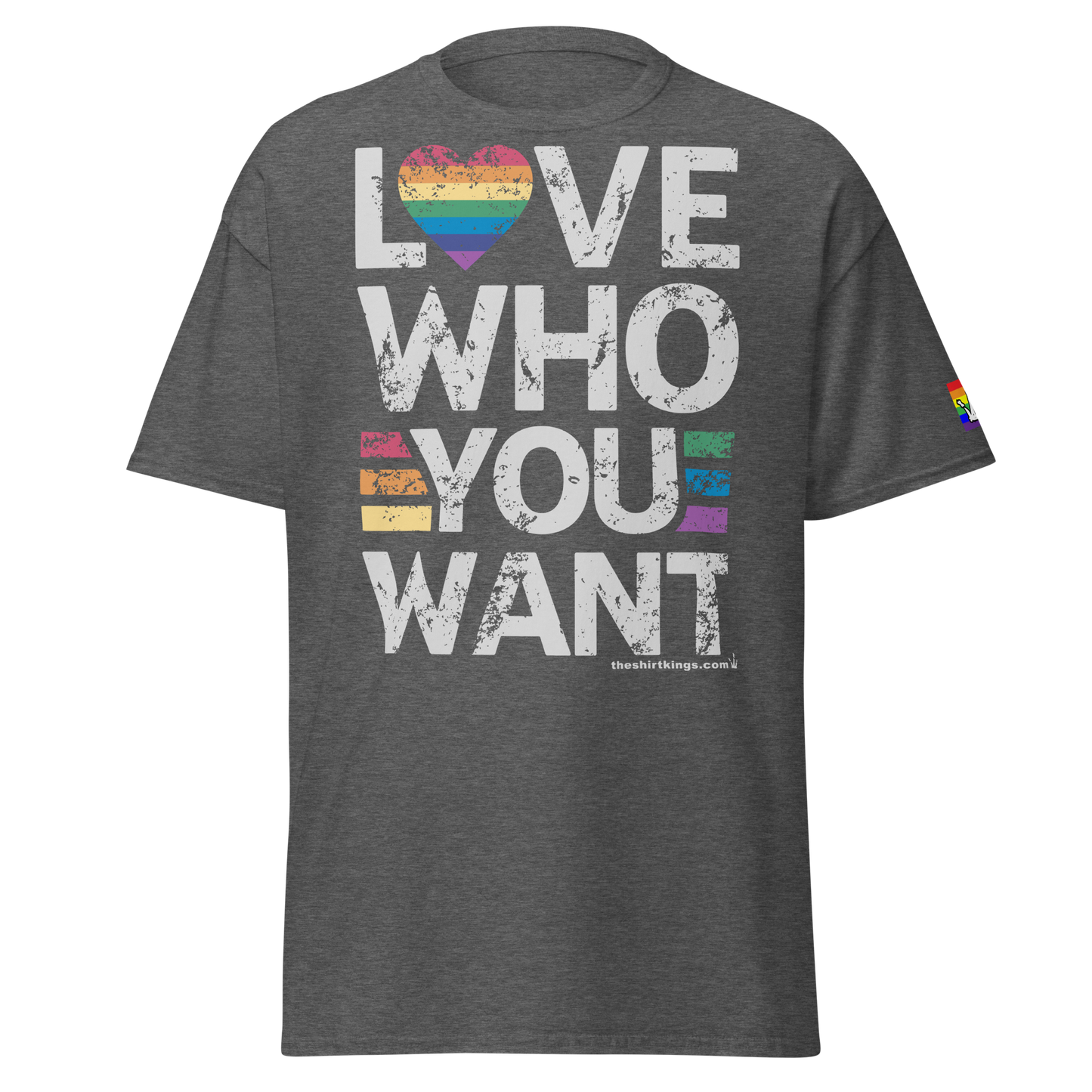 T-Shirt "Love who you want"