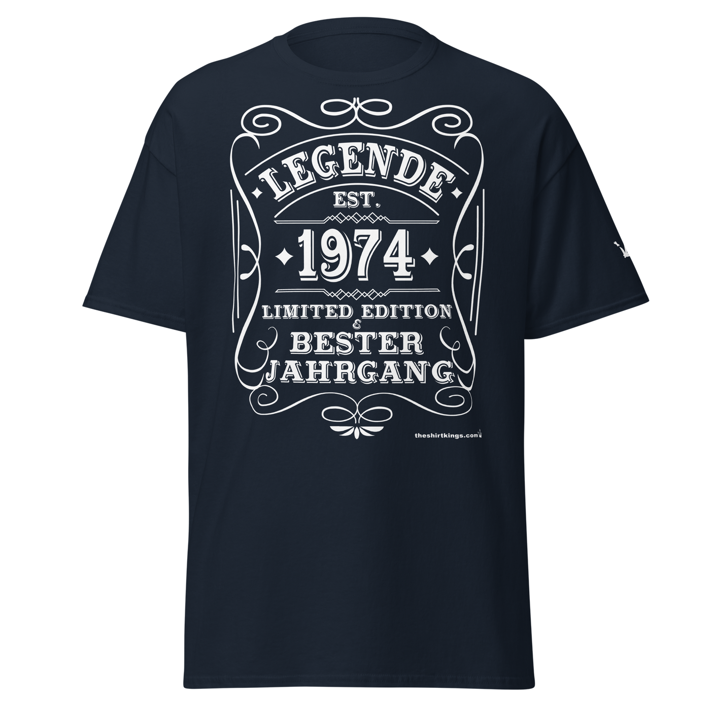 T-Shirt "Legende st. 1974"