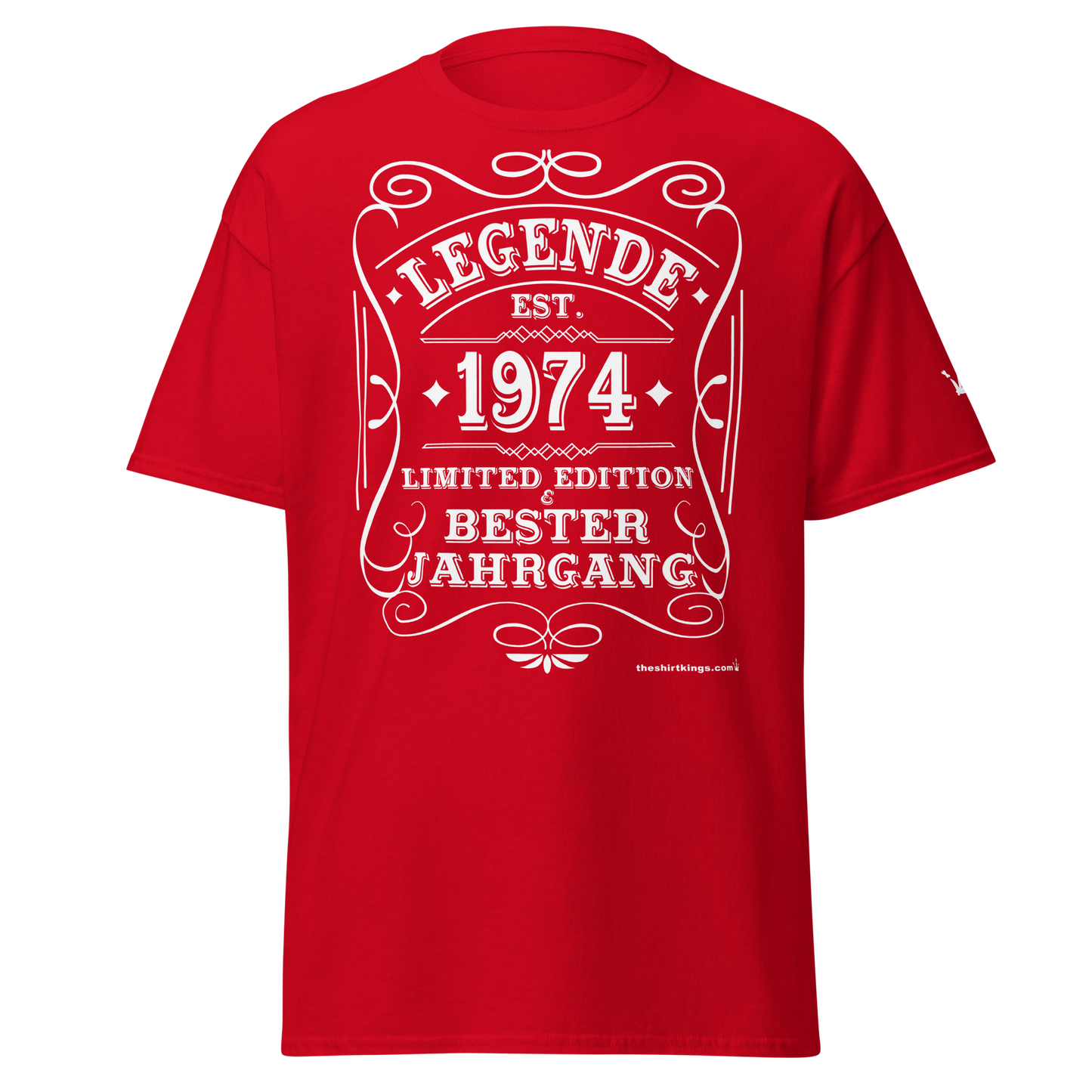 T-Shirt "Legende st. 1974"