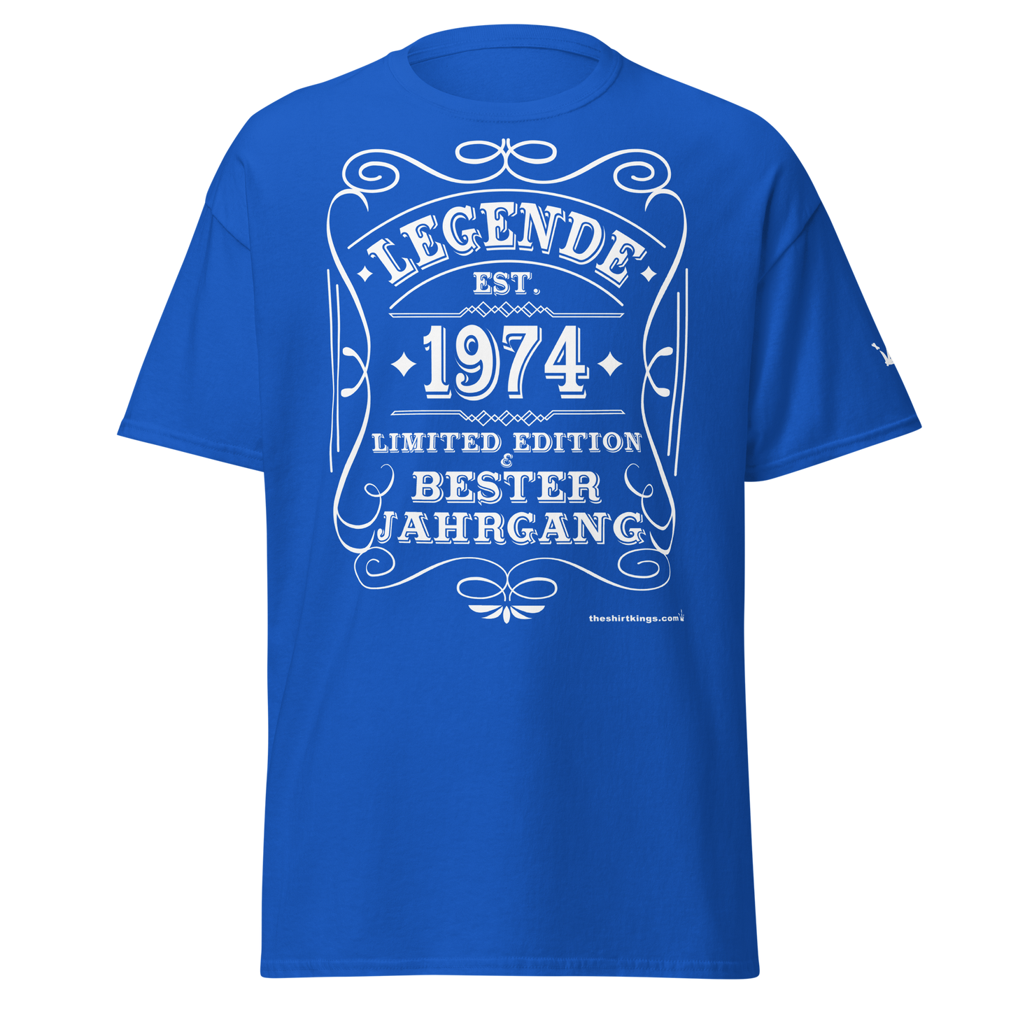 T-Shirt "Legende st. 1974"