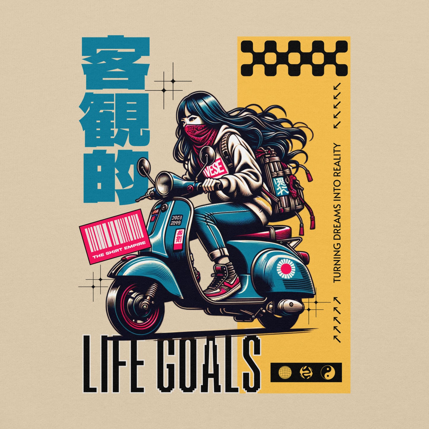 Sweashirt "Live goals"