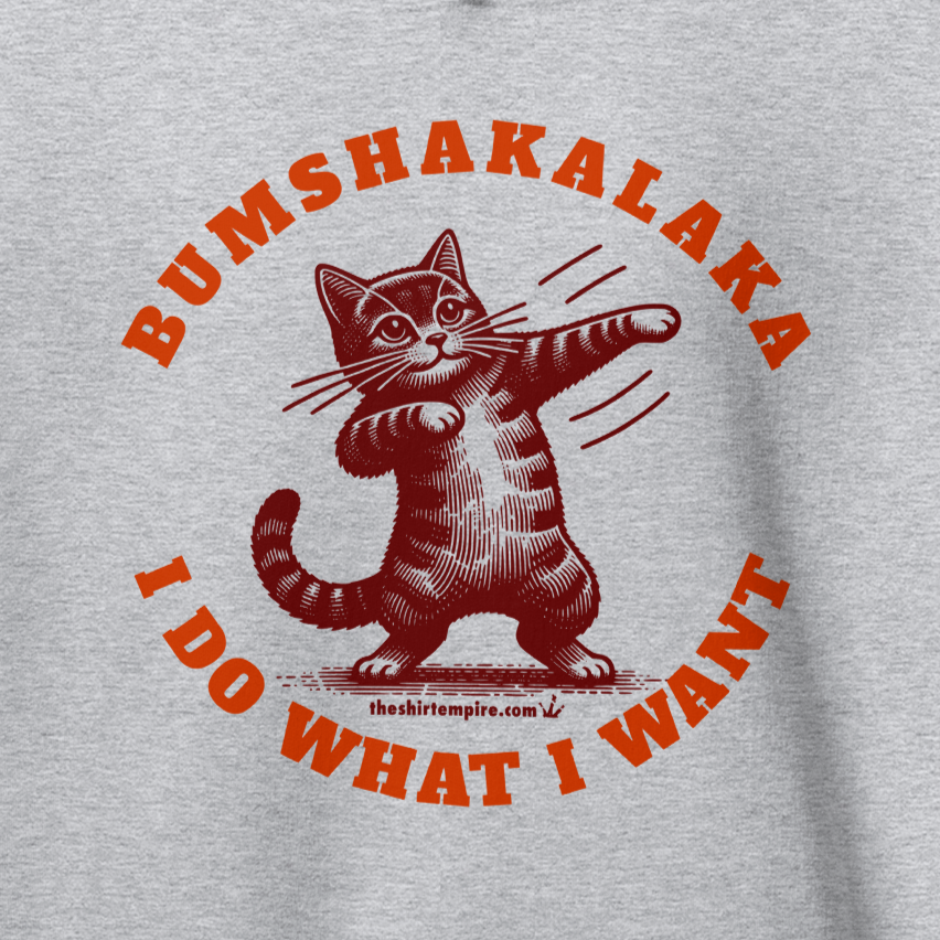 Hoodie "Bumshakalaka Cat"