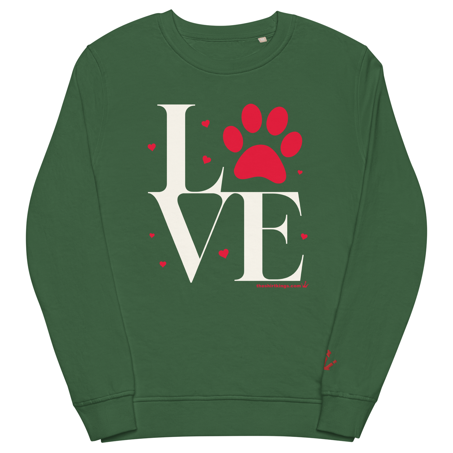 Bio-Pullover "Dog Love"