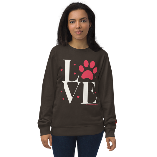 Bio-Pullover "Dog Love"