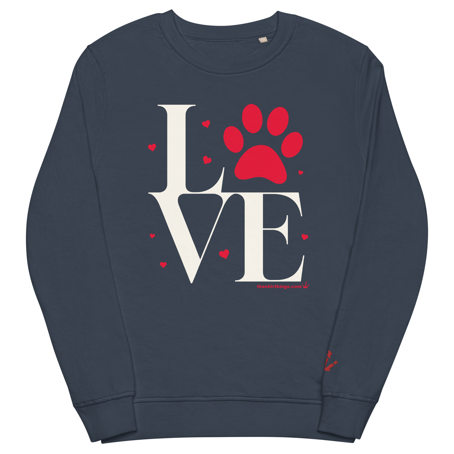 Bio-Pullover "Dog Love"