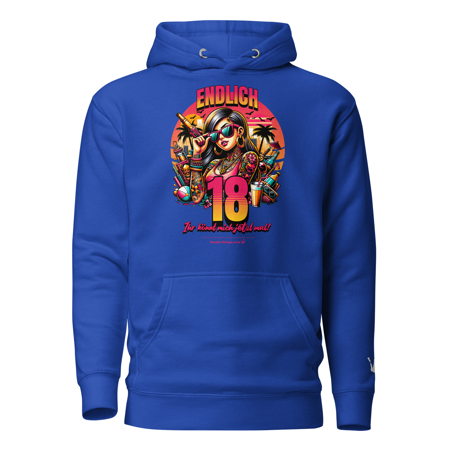 Hoodie "Endlich 18"