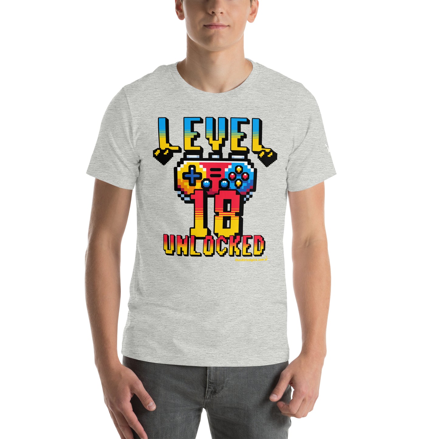 T-Shirt "Level 18 unlocked"