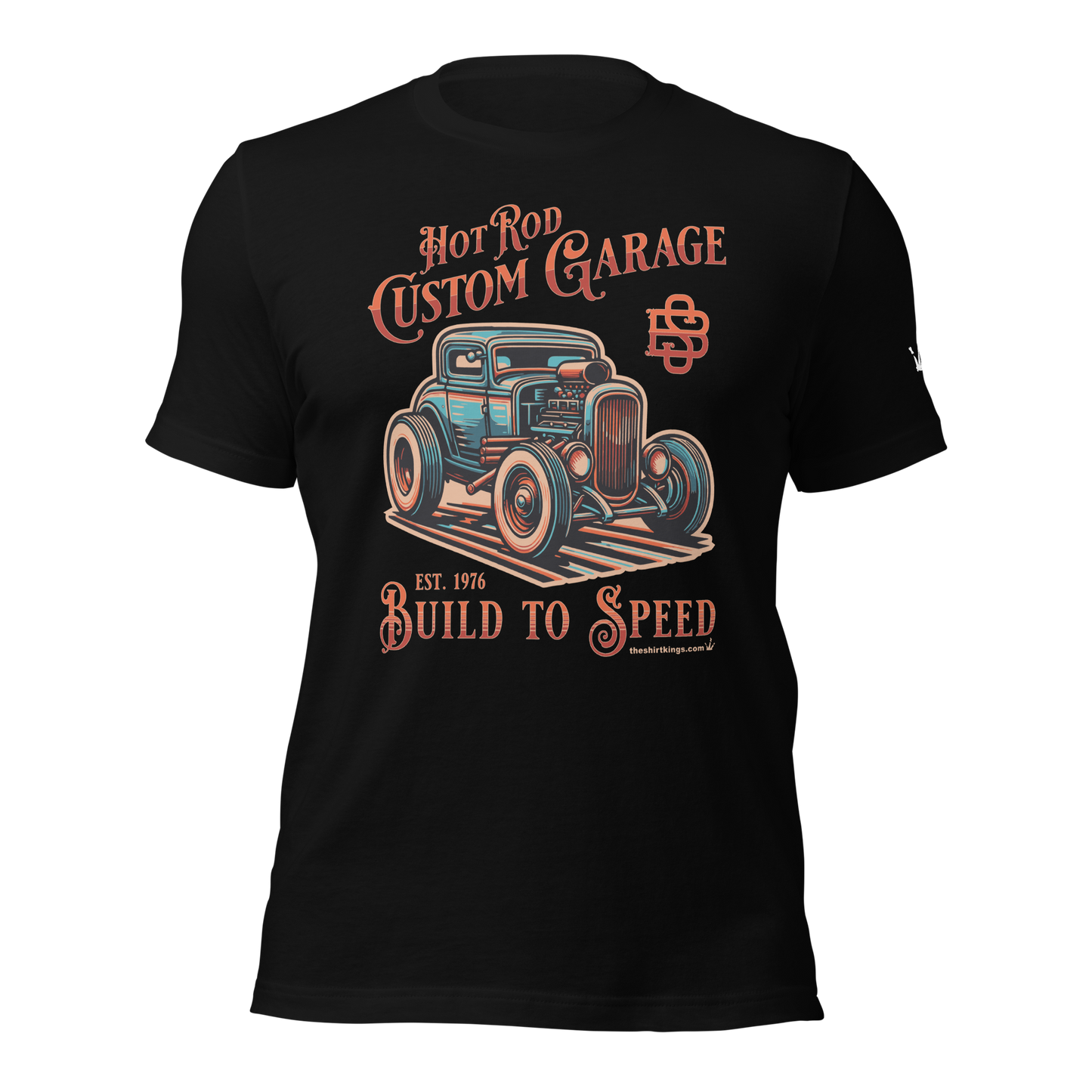 T-Shirt "Hot Rod Custom Garage"