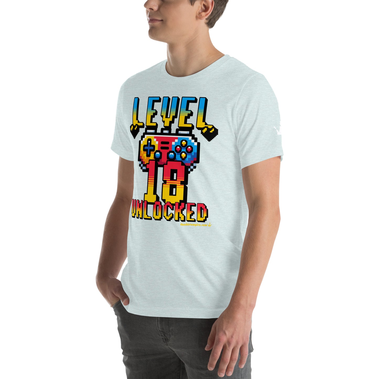 T-Shirt "Level 18 unlocked"