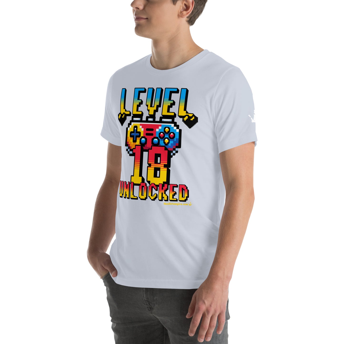 T-Shirt "Level 18 unlocked"