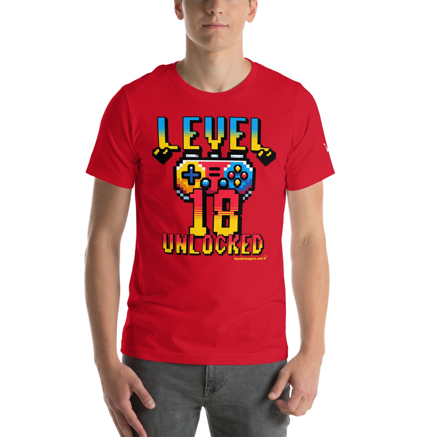 T-Shirt "Level 18 unlocked"