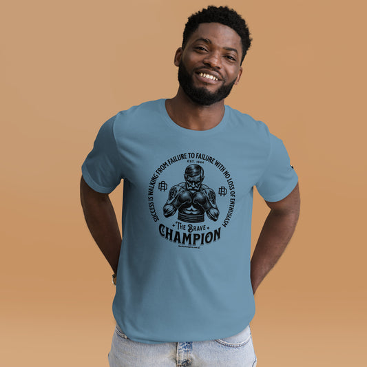 T-Shirt "The brave Champion"