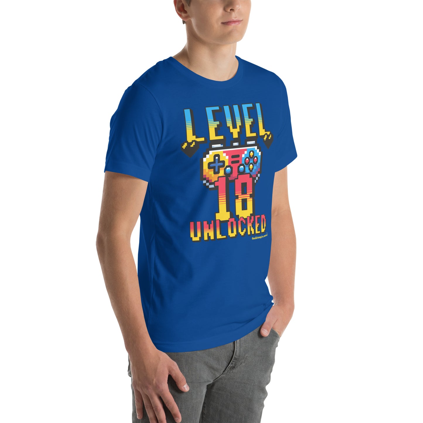 T-Shirt "Level 18 unlocked"